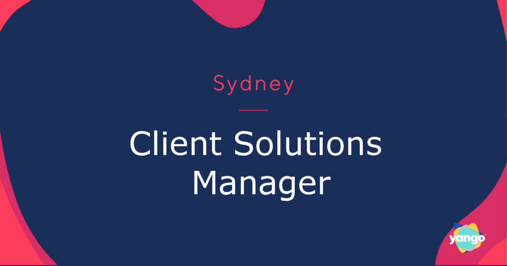 Client Solutions Manager